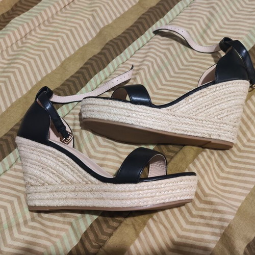 La Bottine Souriante platform sandals new, size 40, black