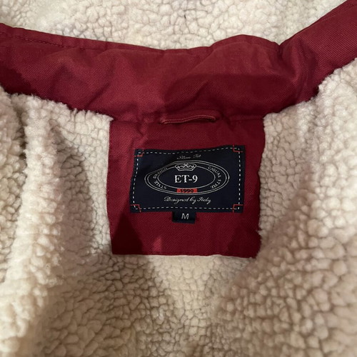 Jacket red, size M, like new
