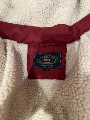 Jacket red, size M, like new