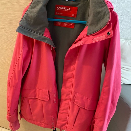 O’Neil women's ski jacket used, fuchsia, size M