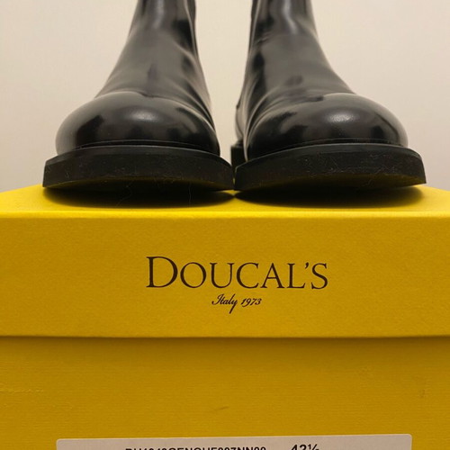 Μπότες Doucal’s μαύρες ανδρικές καινούργιες μέγεθος 42,5