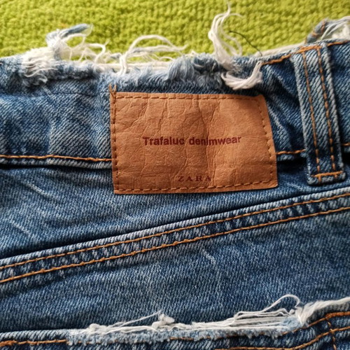 Zara denim shorts used size 38