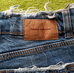 Zara denim shorts used size 38