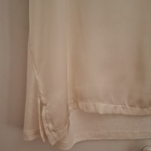 H&M blouse beige size M like new, loose fit