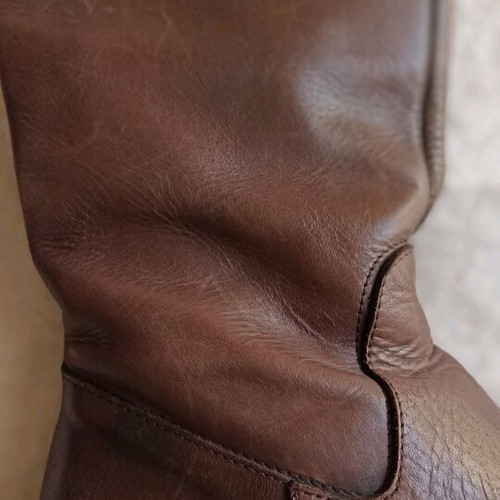 Leather boots used, brown, size 39, Vera Gomma