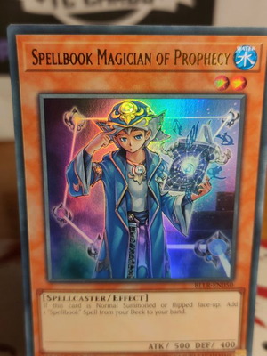 Spellbook Magician of Prophecy Yu-Gi-Oh card ultra rare