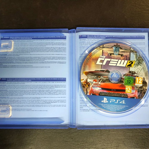 The Crew 2 PS4 used racing video game