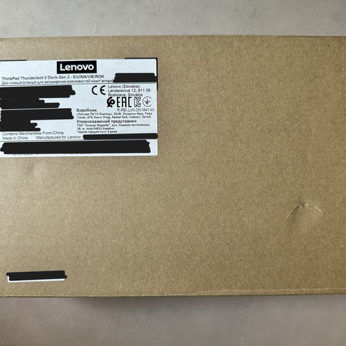 Lenovo Thinkpad Thunderbolt 3 Docking Station Gen 2 new