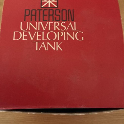 Paterson Universal Developing Tank Super System 4 καινούριο, κόκκινο κουτί