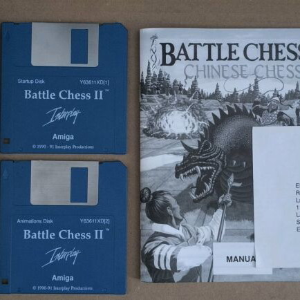 Battle Chess II: Chinese Chess (Interplay) (Amiga) like new