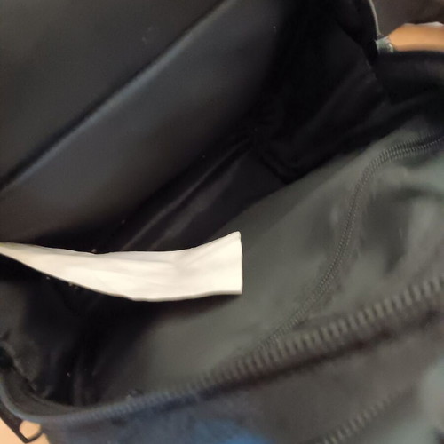 Men's bag used, black
