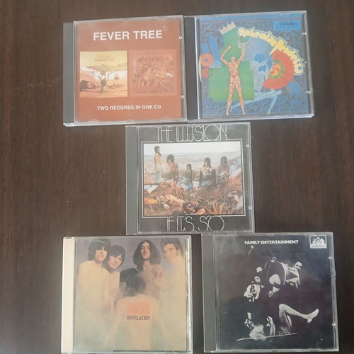 Psychedelic and Progressive Rock CD Set like new, 5 rare albums