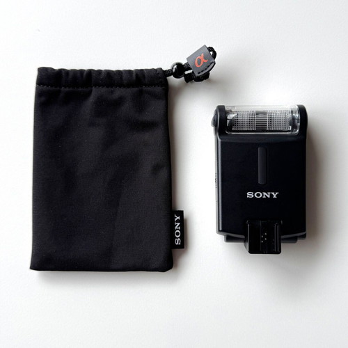Sony HVL-F20AM external flash like new for Alpha cameras