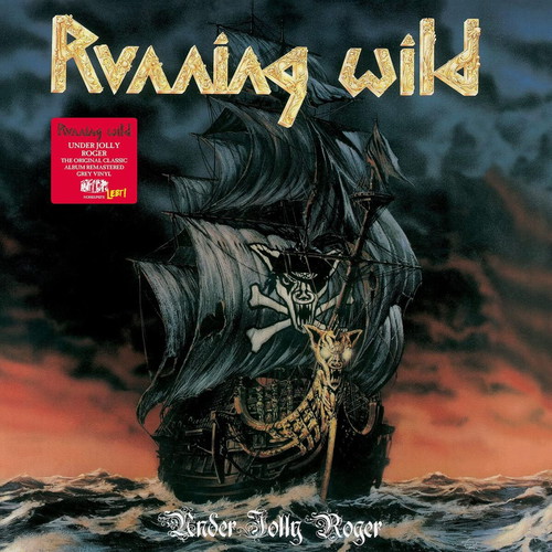 Running Wild Under Jolly Roger LP new, limited edition grey vinyl