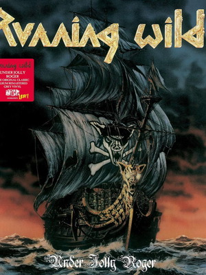 Running Wild Under Jolly Roger LP new, limited edition grey vinyl