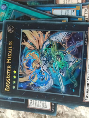 Exosister Mikailis V.2 Ultra Rare Yu-Gi-Oh Card like new