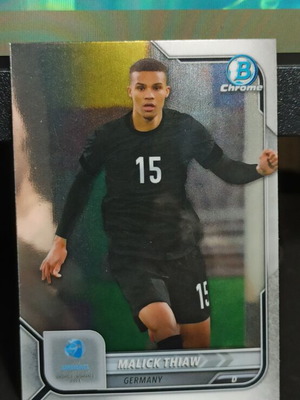 Malick Thiaw Football Card Uefa Under 21 2022 Topps like new