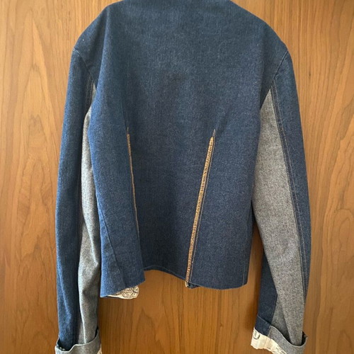 Denim jacket like new, blue, size S