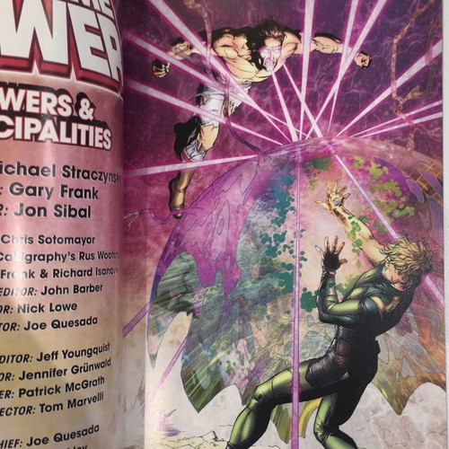 Supreme Power Vol.2 Powers & Principalities comic book like new, Marvel