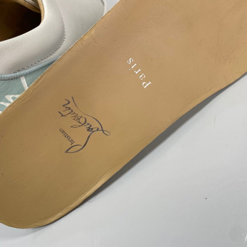 Christian Louboutin Fun Louis Junior leather sneakers like new, white, size 41