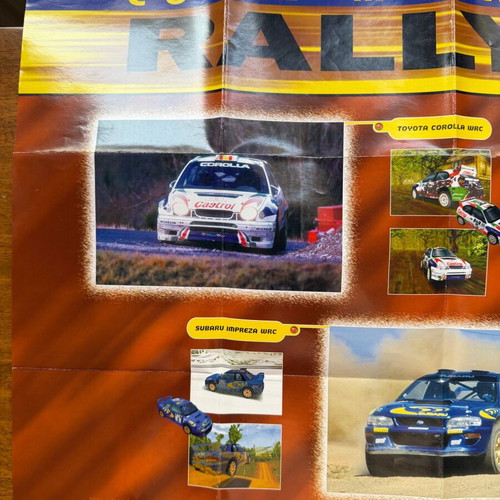 Αφίσα Colin McRae Rally PlayStation 1 μεταχειρισμένη, 1998