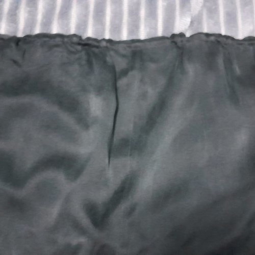 Italian strapless silk top size M like new