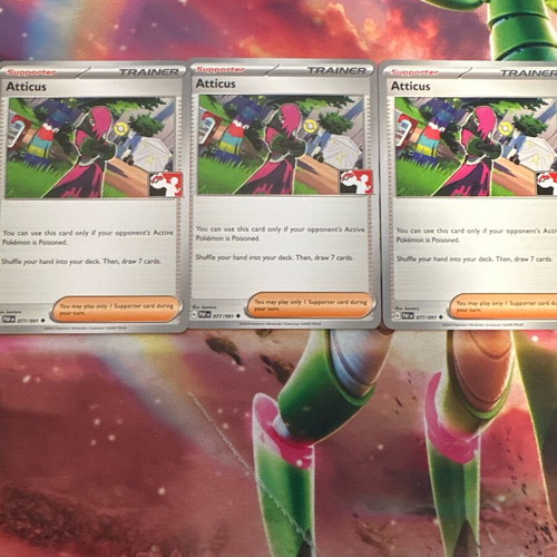 Non Holo cards from prize pack 5 new