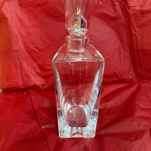 Sevres crystal decanter 30 cm like new