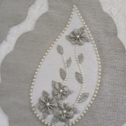 Handmade decorative doilies, 1 double and 2 single pieces