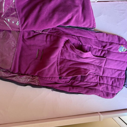 Jane stroller sleeping bag used, fleece lining, water repellent, breathable