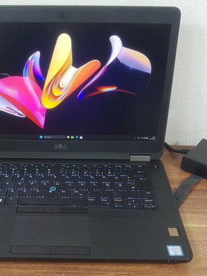 Dell Latitude e5470 laptop, Intel Core i5, 8GB RAM, 256GB SSD