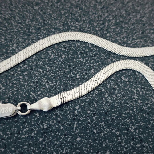 Snake chain 925 silver bracelet 20 cm like new