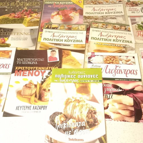 Cooking magazines used, pack of various issues