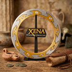 Xena Chakram 3D printed replica new with stand