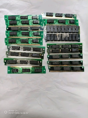 Ram 386-486 μεταχειρισμένο, 17 τεμάχια SIM72pin