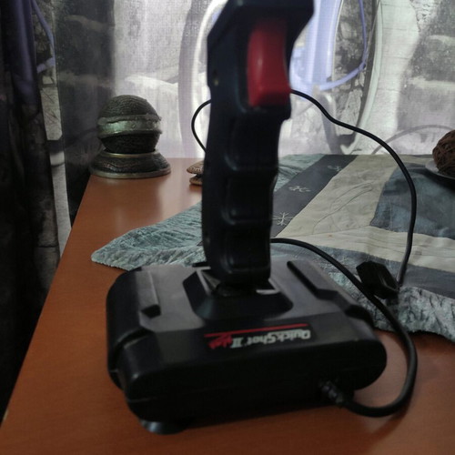 QuickShot II Plus joystick used, vintage gaming