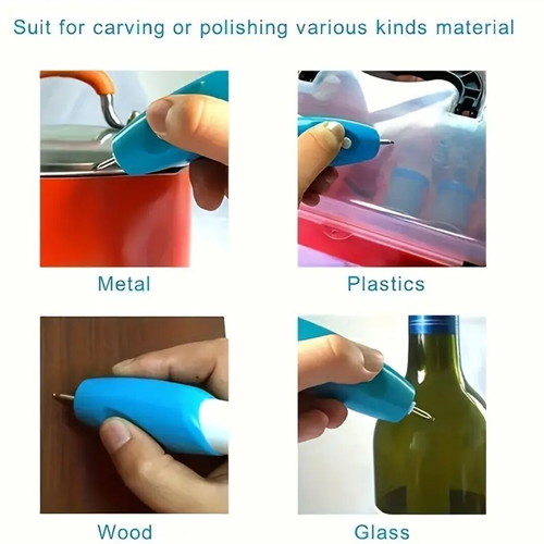 Engraving pen tool new battery-powered for glass, stone, wood