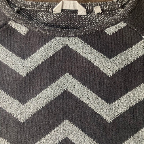 Naf Naf blouse small new, white and gray