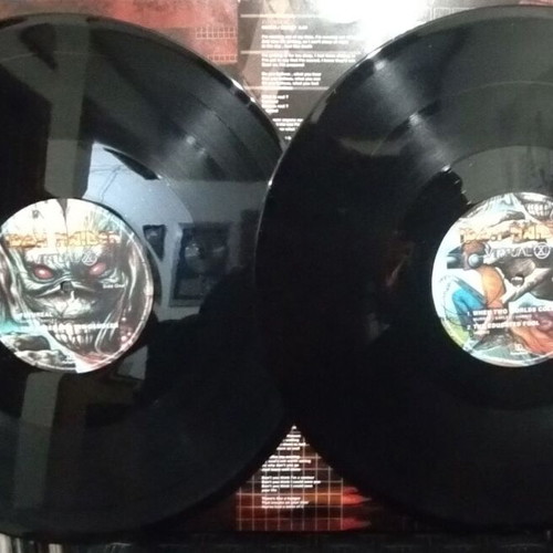 Iron Maiden Virtual XI 2LP και 7'' Angel & the Gambler υπογεγραμμένα, σαν καινούργια