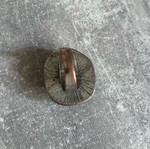 Ring with ruby like new, red