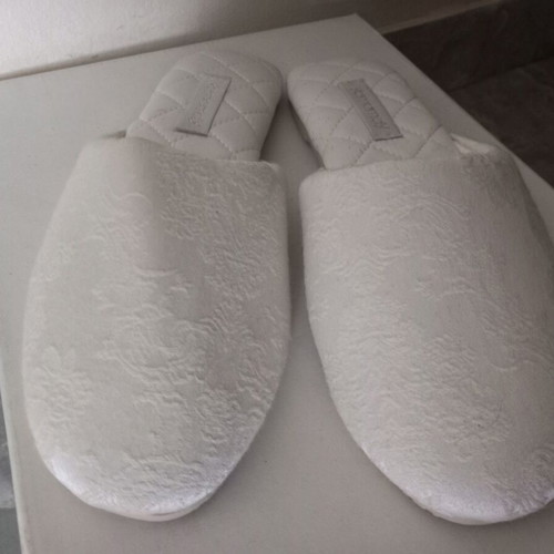 Yamamay bridal slippers size 36 like new, white