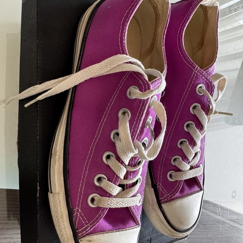 Converse All Star sneakers used, light purple, size 37.5