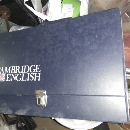 English learning pack new with books and cassettes