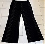  Παντελόνι μαύρο ριγέ Toi & Moi