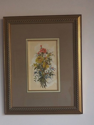 A. Theodoridou painting used in frame 46x36 cm