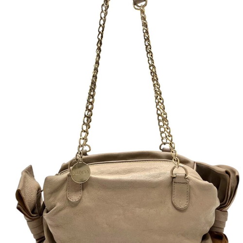 Red Valentino Garavani leather chain shoulder bag used