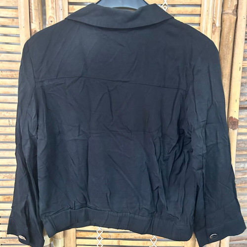 Bershka black cropped blazer size M