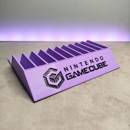 GameCube Game Stand with Logo new, customizable colors