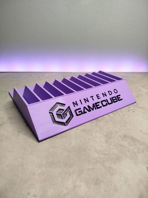 GameCube Game Stand with Logo new, customizable colors
