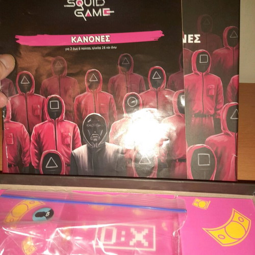 Squid Game Netflix board game like new, 3-6 players, 16+ years